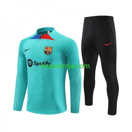 FC Barcelona Tränings Sweatshirtställ Blå 2023/24